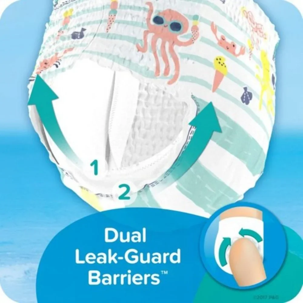 Pampers Bundle Disposable Swim Pants L >33 lb.